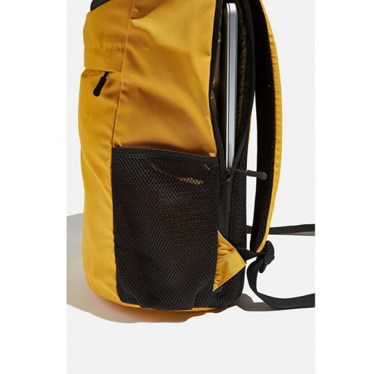 mustard and khaki Practical recycling backpack