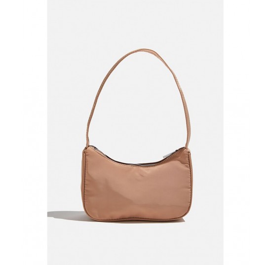 brown taupe Underarm Bag