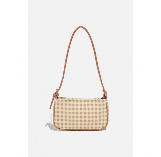 barley geri gingham Underarm bag