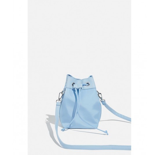 blue Mini Bucket Bag