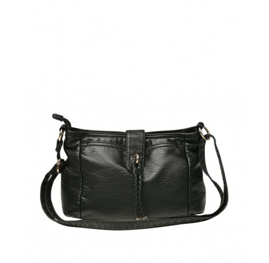 Black cross-body bag