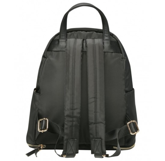 Black Nylon Backpack