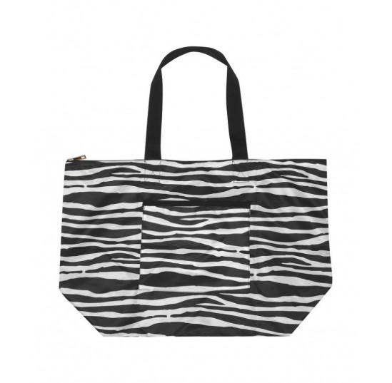 Black Folding Shopping Bag