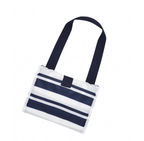 Navy Folding shopping bag *2