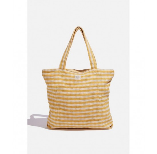yellow gingham Daily Tote *5