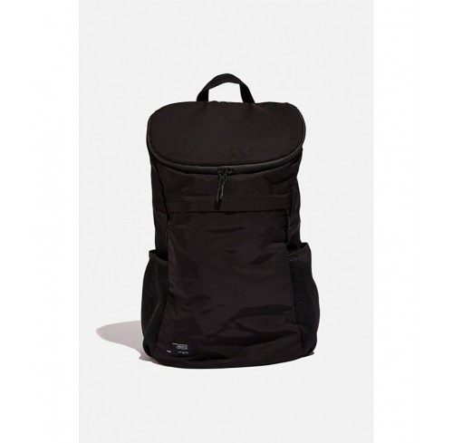 black and grey Practical recycling backpack