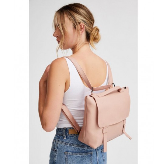 nude pink Commuter Backpack