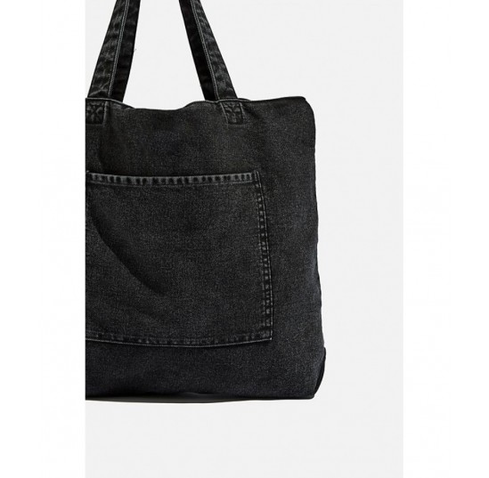 washed black Daily Tote