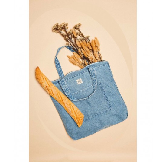 denim Daily Tote