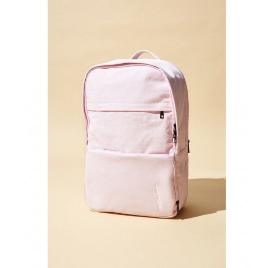 powder pink 15" personalised backpack