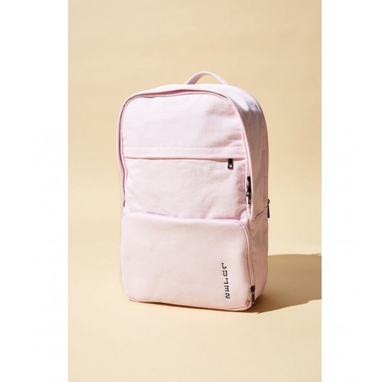 powder pink 15" personalised backpack