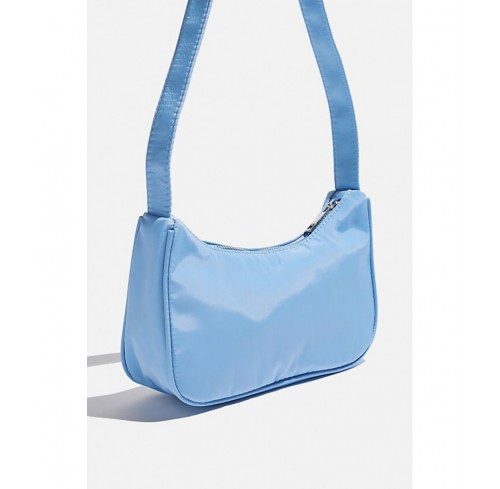 authentic blue Underarm Bag