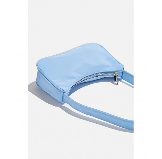 authentic blue Underarm Bag