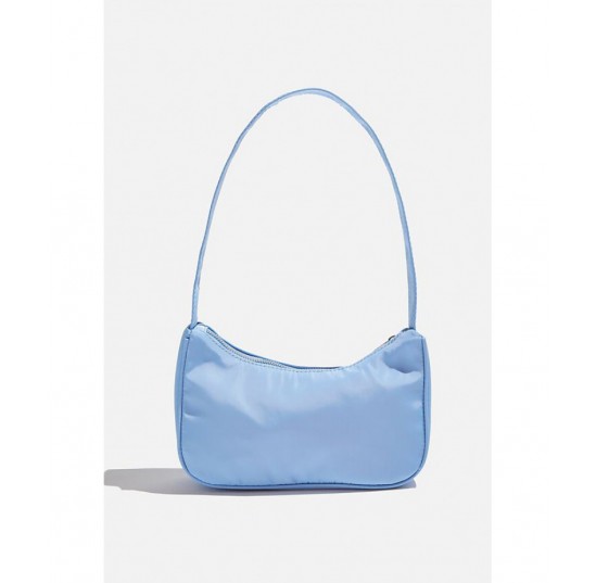 authentic blue Underarm Bag