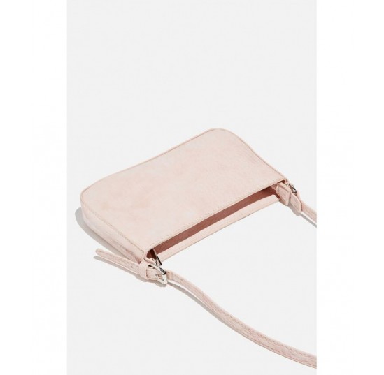 candy pink texture Underarm bag