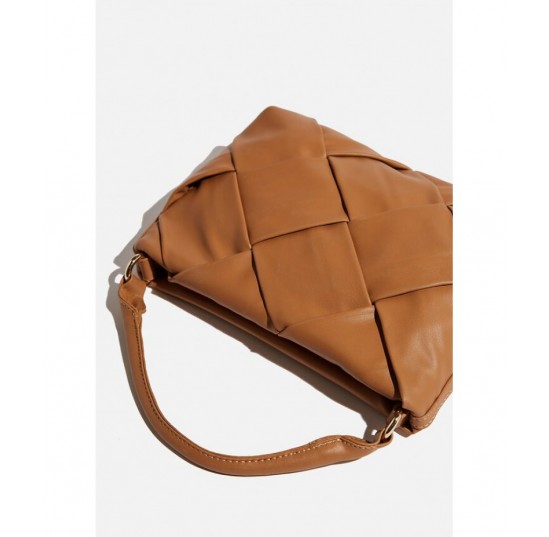 tan Quilted bag