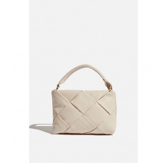 5* ecru Quilted Bag