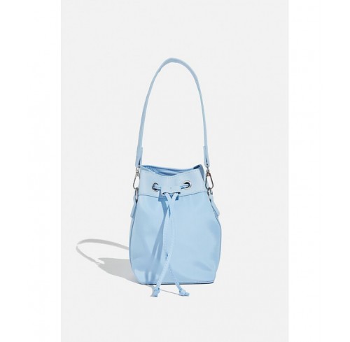 blue Mini Bucket Bag