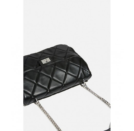 black Large Underarm Bag