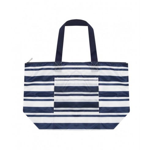 Navy Folding shopping bag *2